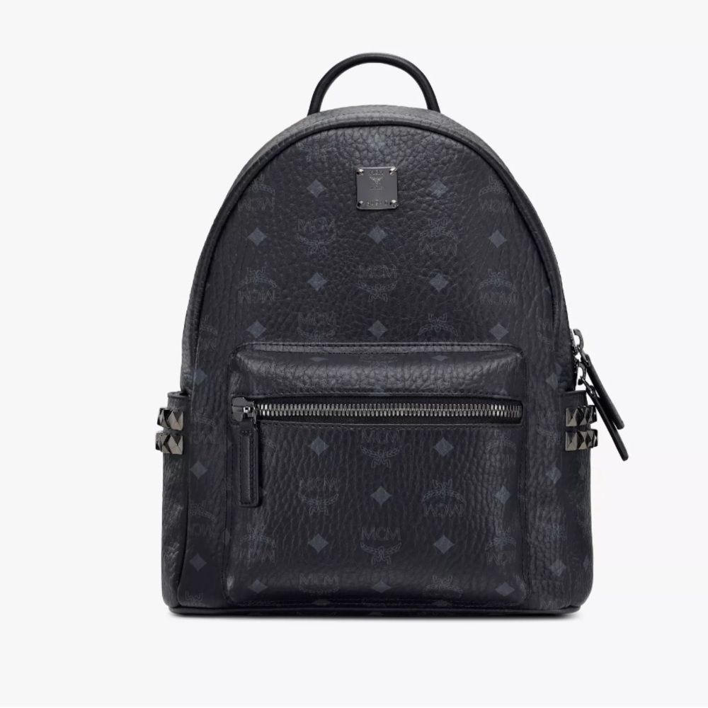 MCM Stark Side Studs Backpack in Visetos